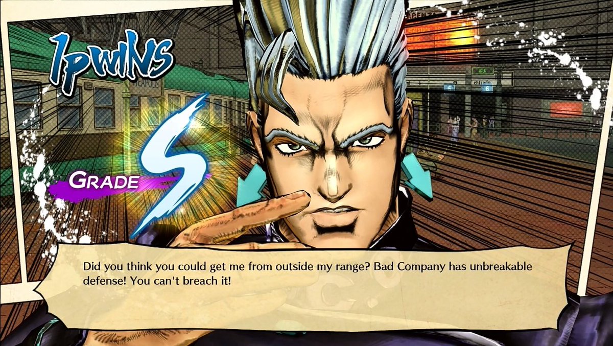 🔪Daily Risotto Nero🔪 on Twitter "Risotto and Keicho winning dialogue! They are silly tbh."