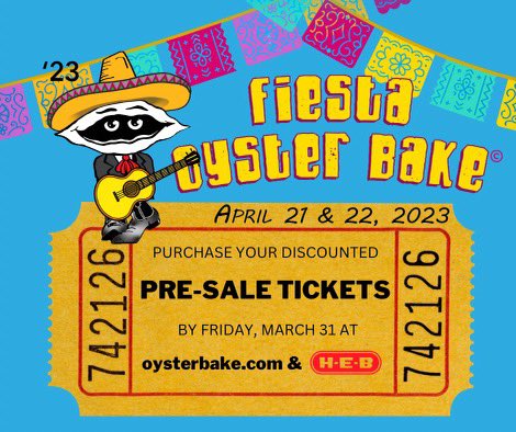 Oyster_Bake's tweet photo. 9 MORE DAYS! #ob23 #vivaoysterbake https://t.co/Y6n6QSJrh0