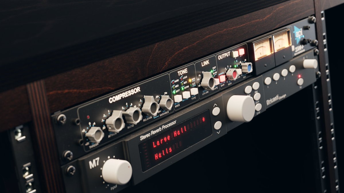 maxonredshift's tweet photo. Detailed render of some audio equipment by Mikael Eidenberg. 🎹🎵
More Here 👉 https://t.co/CS6GhmV6vF

#Maxon #Redshift3d #Cinema4D #render #3d #cgi #vfx #creative #API2500 #C4D #bricastidesign #M7 https://t.co/RBydf1lO1j