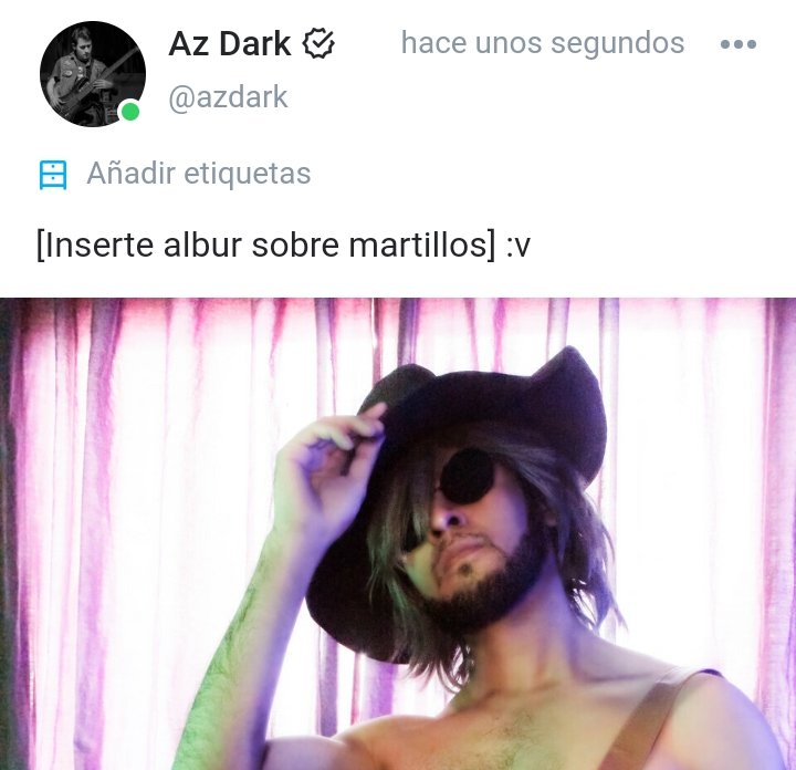AzDarkOficial's tweet photo. Nueva publicación en mi Only Fans ;v

https://t.co/4KhCmAPVsO

PD: Duré 2 días enteros pensando una descripción y al final no se me ocurrió nada... Neta, no tengo imaginación para estas madres jajajaja XD https://t.co/tIsrqqw4cN