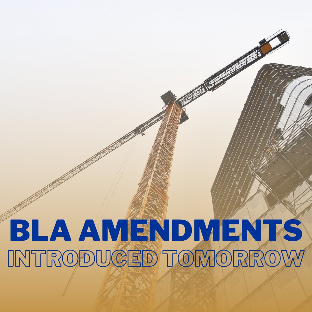 Exciting news 🎉  Amendments to the Builders Liens Act are being introduced for first reading tomorrow.  These amendments will include the much-needed Prompt Payment Regime MCAM have been advocating for.  

buff.ly/3Zc6r4y 

#MCAM #MCAMMembers #promptpayment