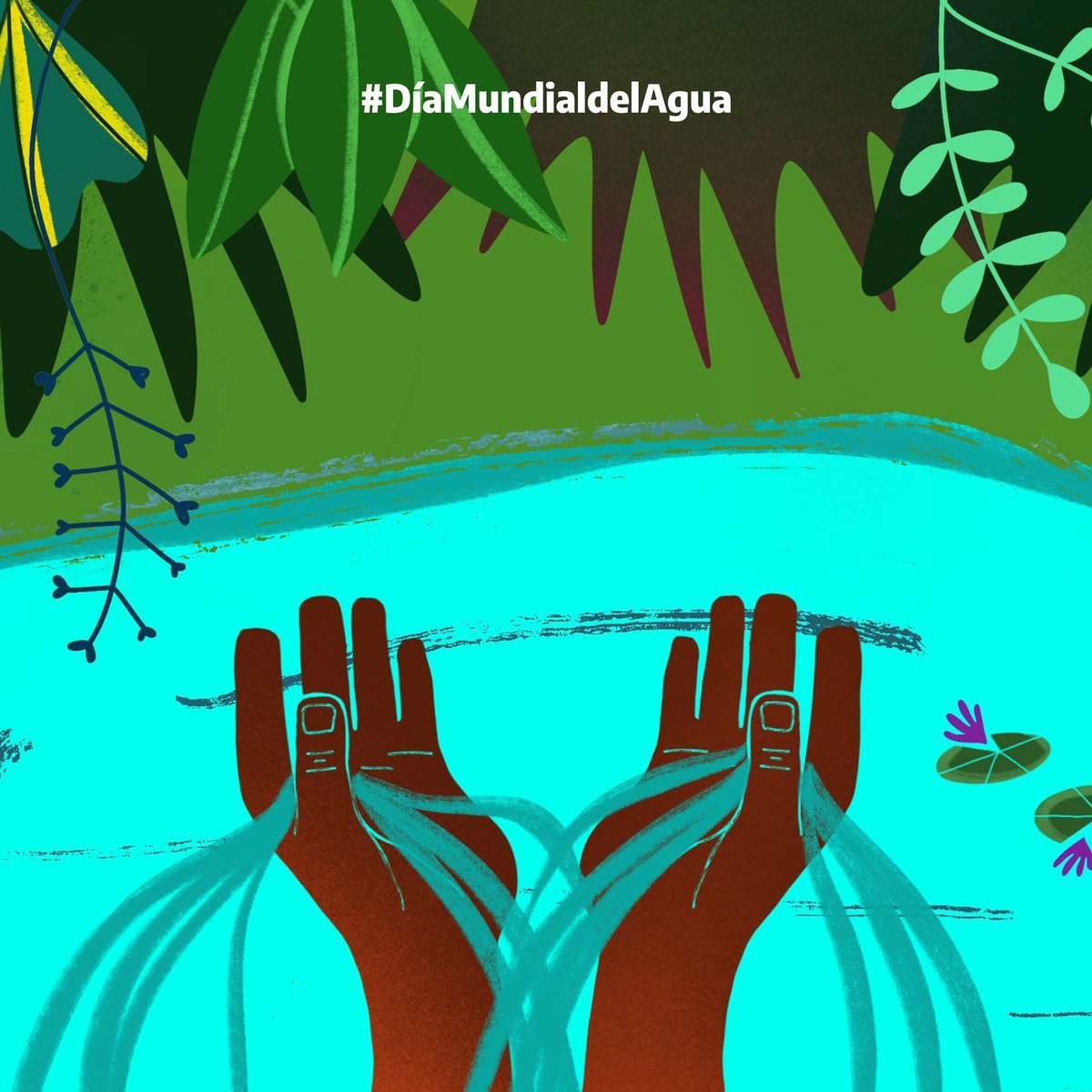 comunaltaller's tweet photo. [Día Mundial del Agua]
•
Hoy sentimos que es importante #reflexionar juntas, juntos y juntes sobre la importancia de reconocernos como seres #interdependientes y #relacionales que necesitamos de la #cooperación y la #solidaridad ampliada para existir. 

#DiaMundialDelAgua 💧 https://t.co/lQZVKnv8ar