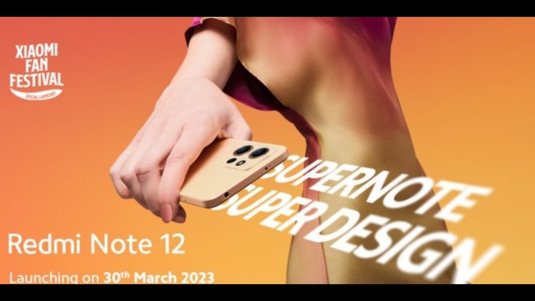 tcassist3's tweet image. #RedmiNote12  launching in India on March 30 

Will feature:
120Hz AMOLED display
Snapdragon 685
5000mAh battery

#Redmi #note12