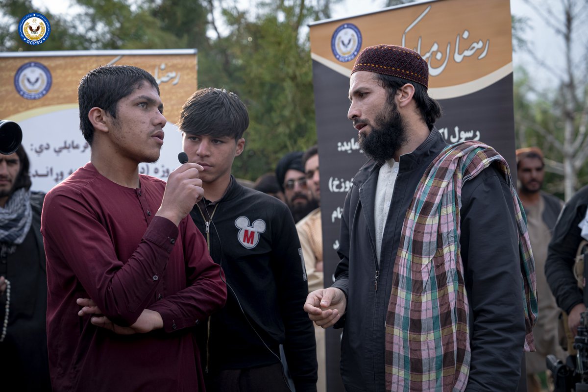 afg_PSF's tweet photo. 1/2 Today, Wednesday, 29th of Sha'ban, the special police units of the Ministry of Interior Affairs IEA, held a magnificent interactive gathering in the 9th district of Kabul city on the occasion of welcoming the holy month of Ramadan. https://t.co/CH84ZIsg3b
