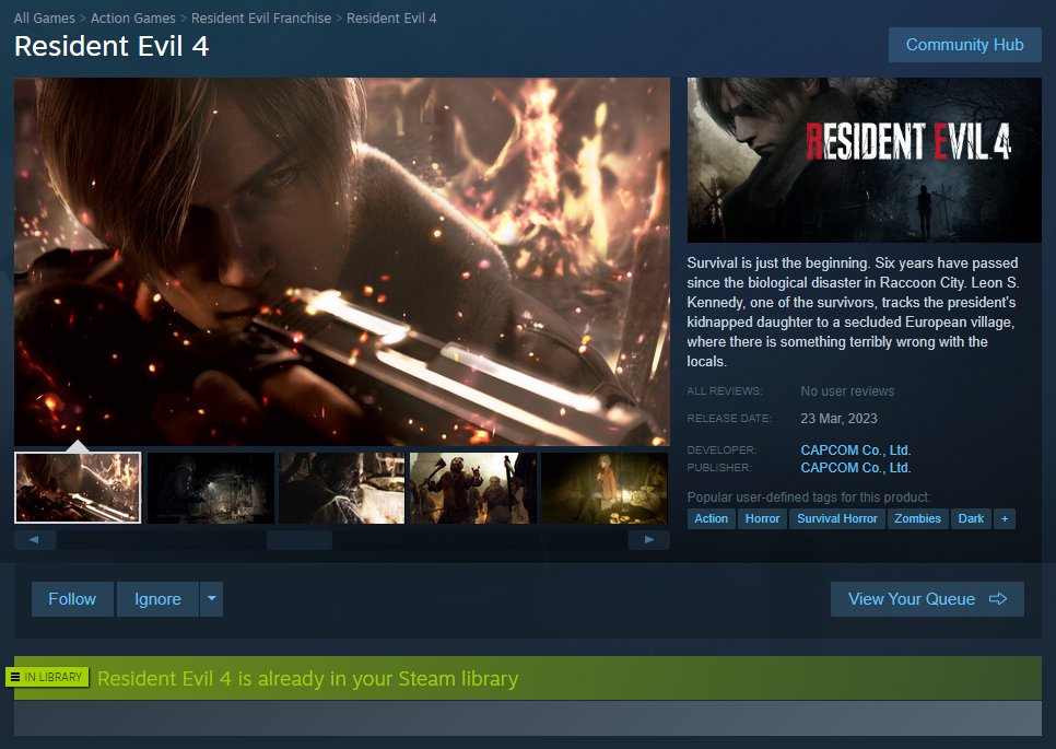Esperando #ResidentEvil4Remake