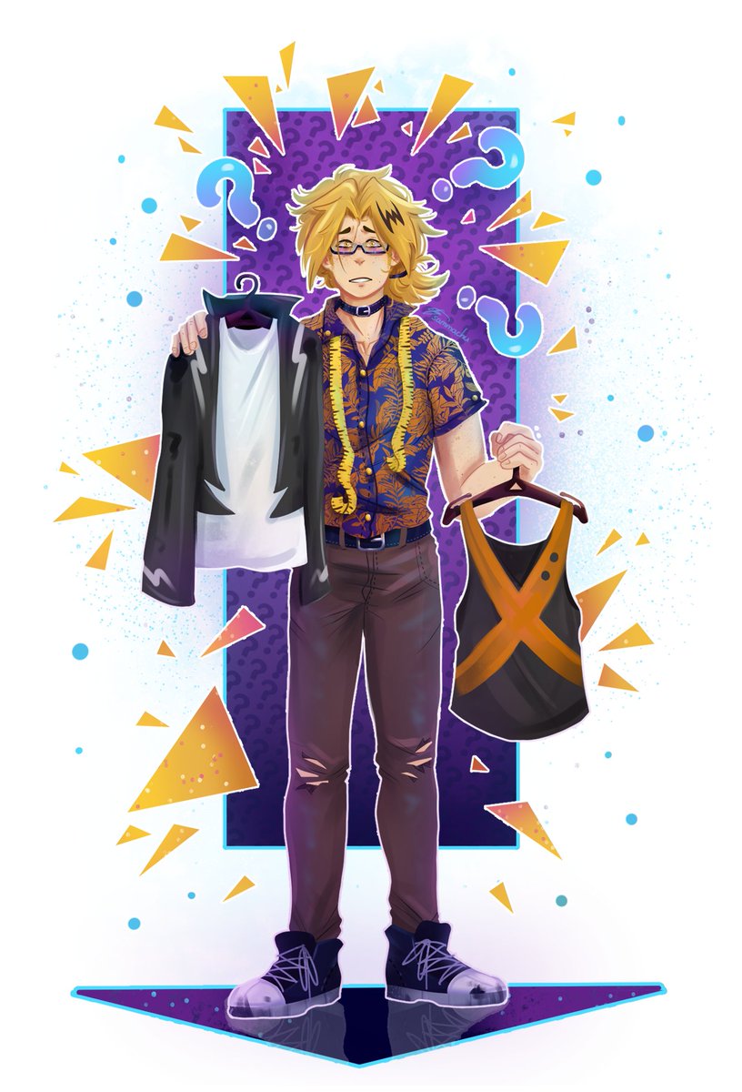 My second piece for the <a href="/shkmmegabang/">18+ Shinkami Mega Bang @ POSTING!</a> for Brennan's fic "Development Hell"!

#kaminari #bnha #mha

Read the fic here: archiveofourown.org/works/45929701
Check out more of Brennan's stuff on their Tumblr! regeek.tumblr.com
