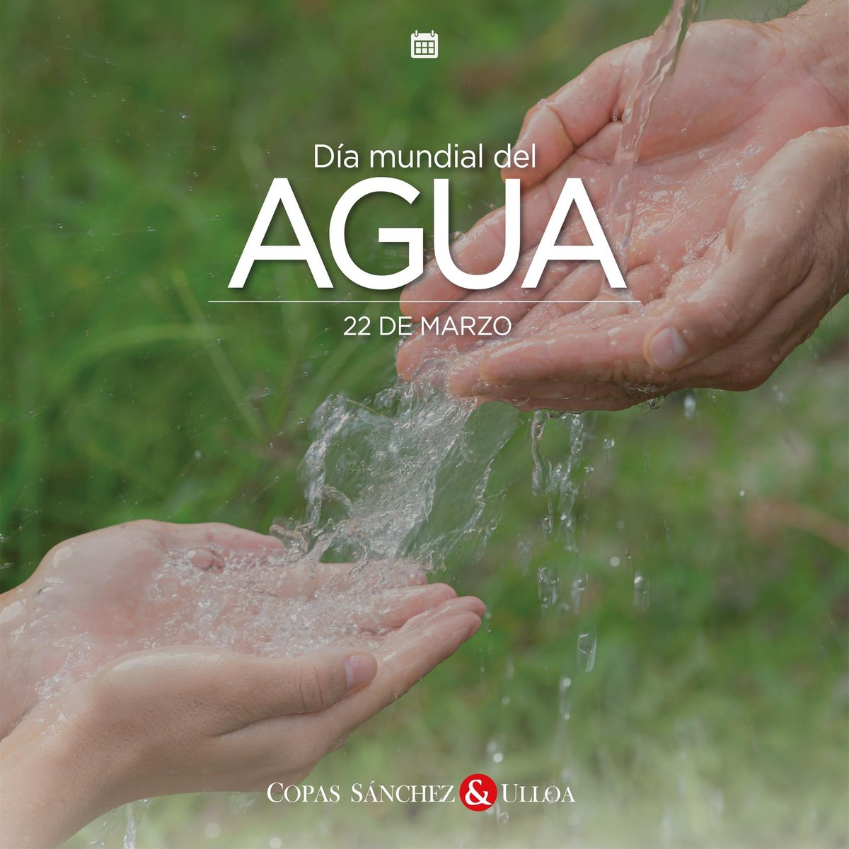 CsuLex's tweet image. 22 de marzo 𝗗í𝗮 𝗠𝘂𝗻𝗱𝗶𝗮𝗹 𝗱𝗲𝗹 𝗔𝗴𝘂𝗮. 💧

𝗘𝗹 𝗮𝗴𝘂𝗮 𝗲𝘀 𝘂𝗻 𝗱𝗲𝗿𝗲𝗰𝗵𝗼 𝗵𝘂𝗺𝗮𝗻𝗼 𝗽𝗿𝗼𝘁𝗲𝗴𝗶𝗱𝗼 𝗲𝗻 𝘁𝗼𝗱𝗮𝘀 𝘀𝘂 𝗺𝗼𝗱𝗮𝗹𝗶𝗱𝗮𝗱𝗲𝘀, 𝗰𝘂𝗶𝗱𝗲𝗺𝗼𝘀 𝗲𝘀𝘁𝗲 𝗿𝗲𝗰𝘂𝗿𝘀𝗼 𝘃𝗶𝘁𝗮𝗹
#agua #DiaMundialAgua #AguaParaTodas