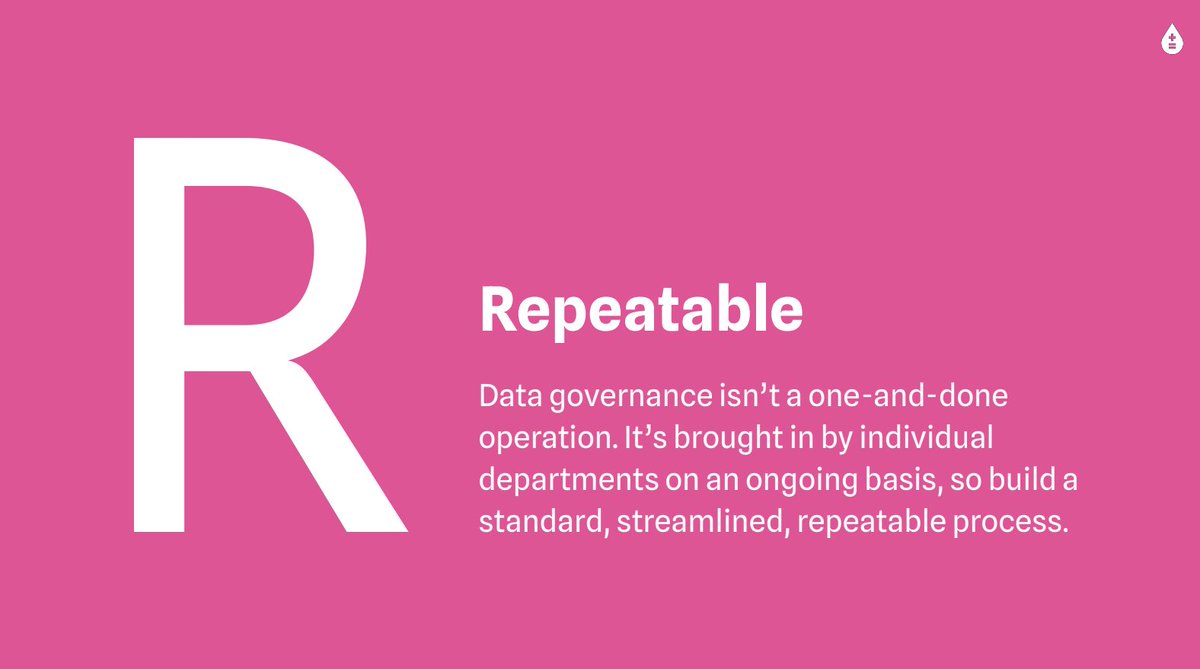 thinkdataworks's tweet image. Understand the essential steps required for managing data governance using our P.R.A.C.T.I.S.E. Quick Reference guide. Below is a sneak peek to get you started!
Download the full Data Governance Essentials bundle for more data governance resources: bit.ly/3ZatYCR
