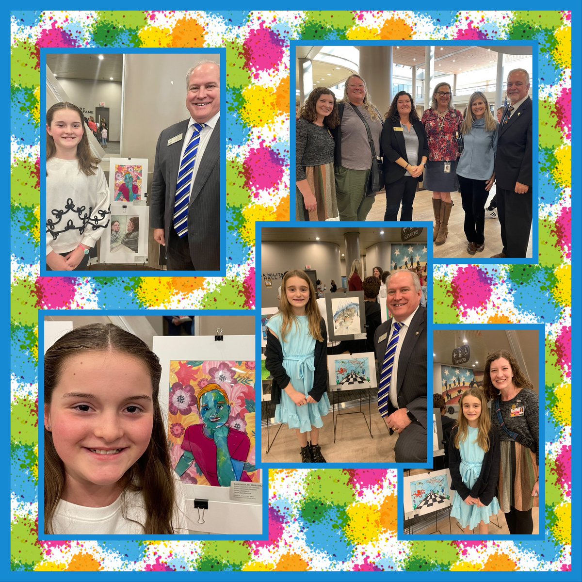 Thank you @GAEAforall for the wonderful reception with state legislators at the Capitol Art Exhibit yesterday! @SweetAppleES artists loved the support from @SuptWoods, @Martin4GA, and @ArtsFCS! 
@andylallison @MrsAlhadeff