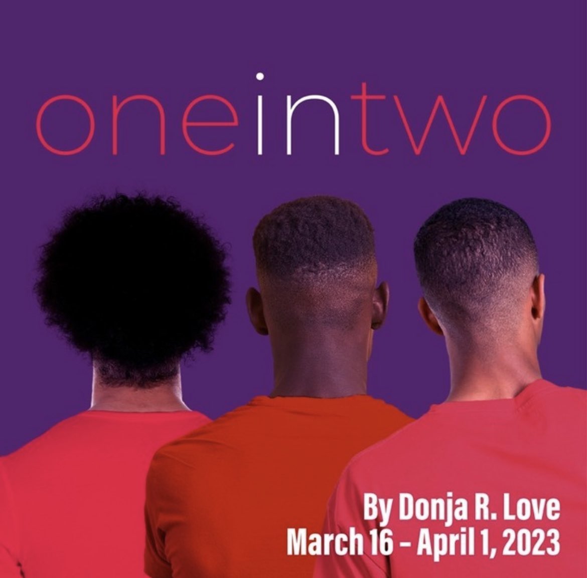 one in two! This week we’re on Thursday, Friday, Saturday, Sunday, and Monday *industry night
 #oneintwo #theater #Atlanta 
🎟️ outfronttheatre.com/event/one-in-t…