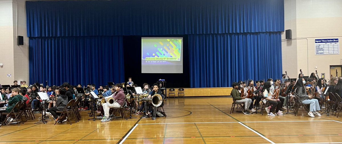 CVES had their middle school tour today and we are so excited for them to join our WBMS family soon! 💙<a href="/mgarnerwbms/">Michelle Garner</a> @WBMSprincipal