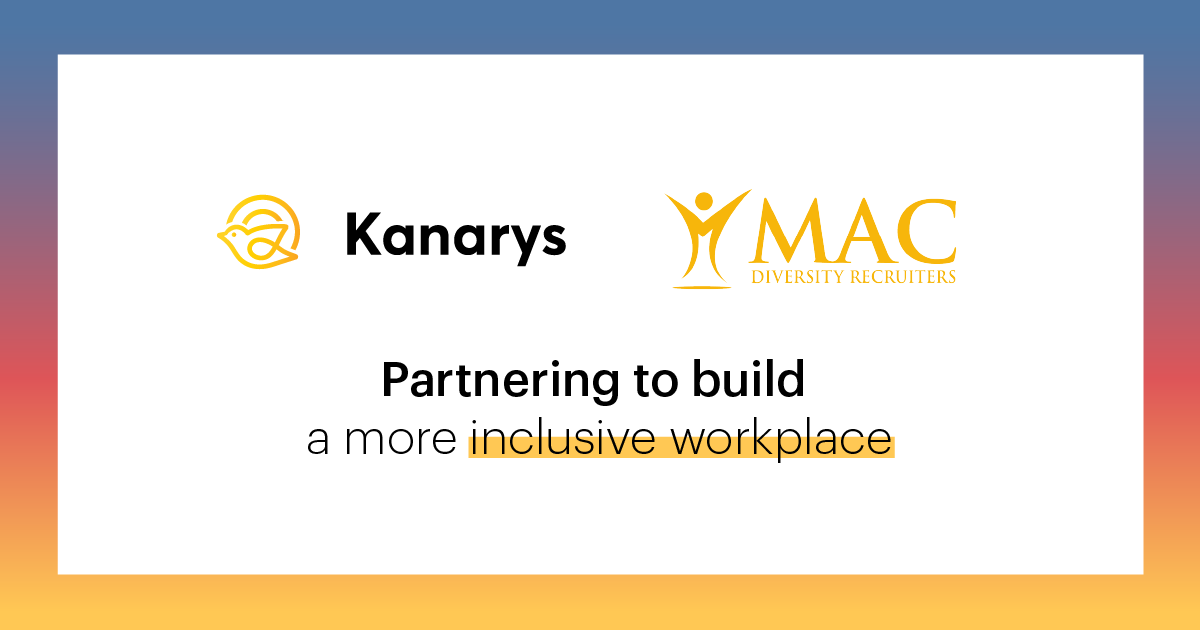 We're excited to announce that Kanarys has partnered with MAC Diversity Recruiters, a boutique recruitment firm specializing in diverse executive search and staffing, in an effort to help organizations build more diverse and inclusive workplaces: prn.to/409zzuB.