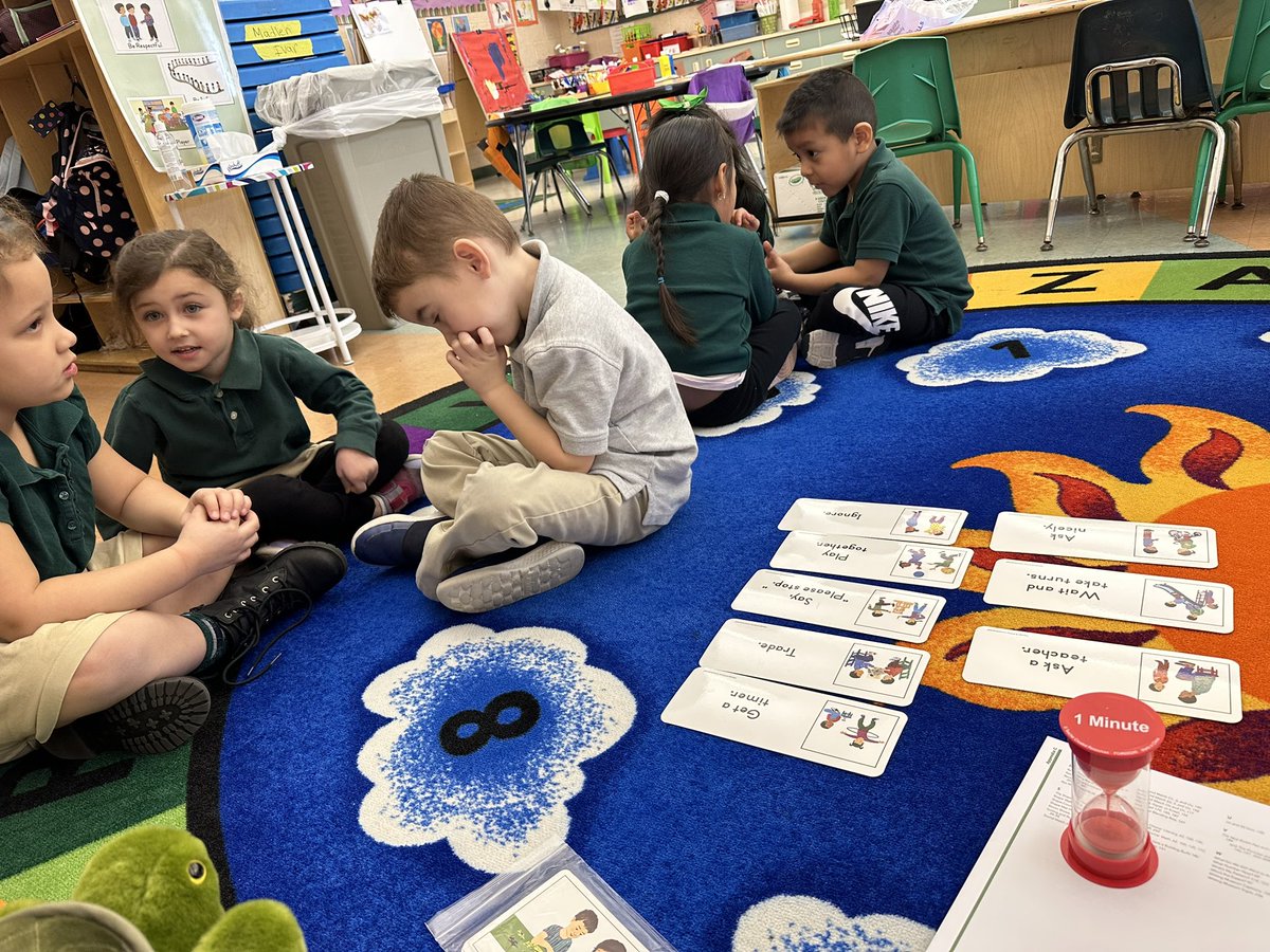 LaurenToffel's tweet photo. We love working in teams. Emotion problem solving stories! We read a problem about a Prince or Princess and each team discussed which solution would be best to help! We all shared answers and explained them!#rm206 #jmfeclc #TogetherWeCan #SEL @kimsw2871 https://t.co/6RHhpDyrB3