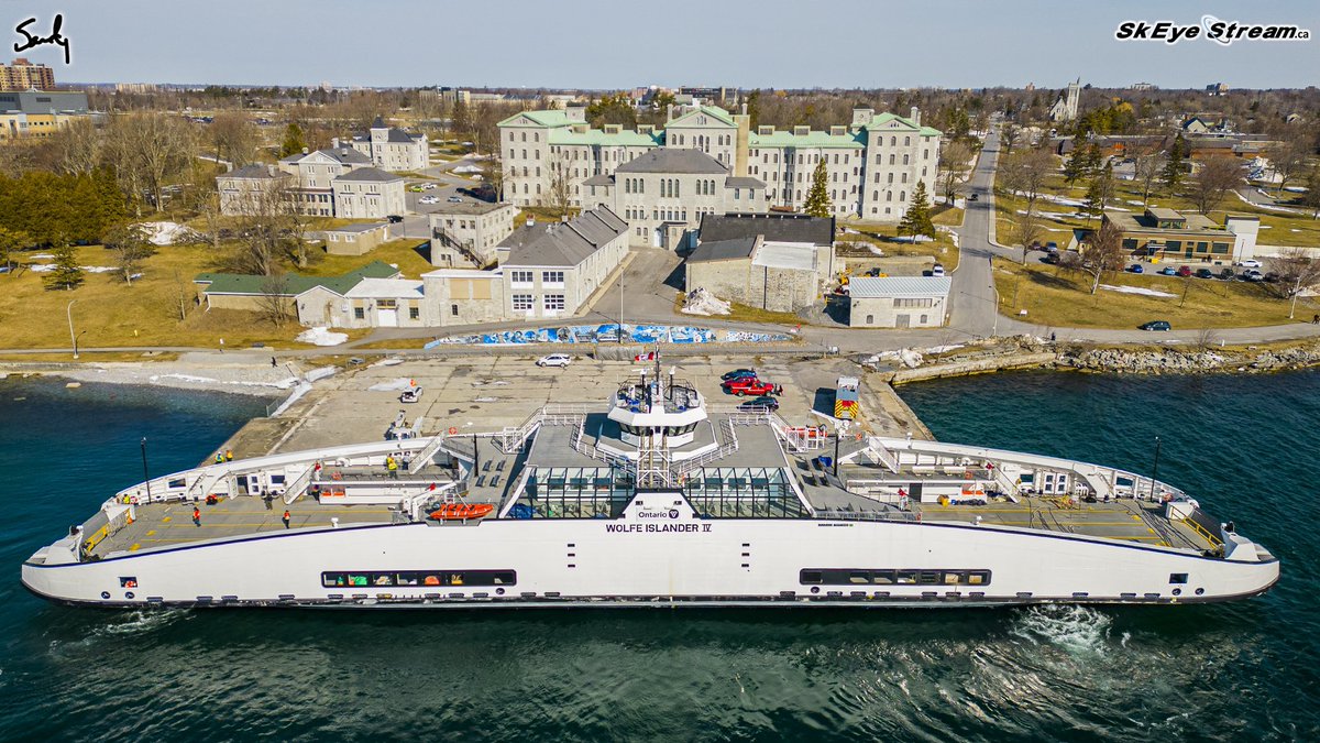 SkEye Stream on Twitter "Today, the Wolfe Islander IV completed some