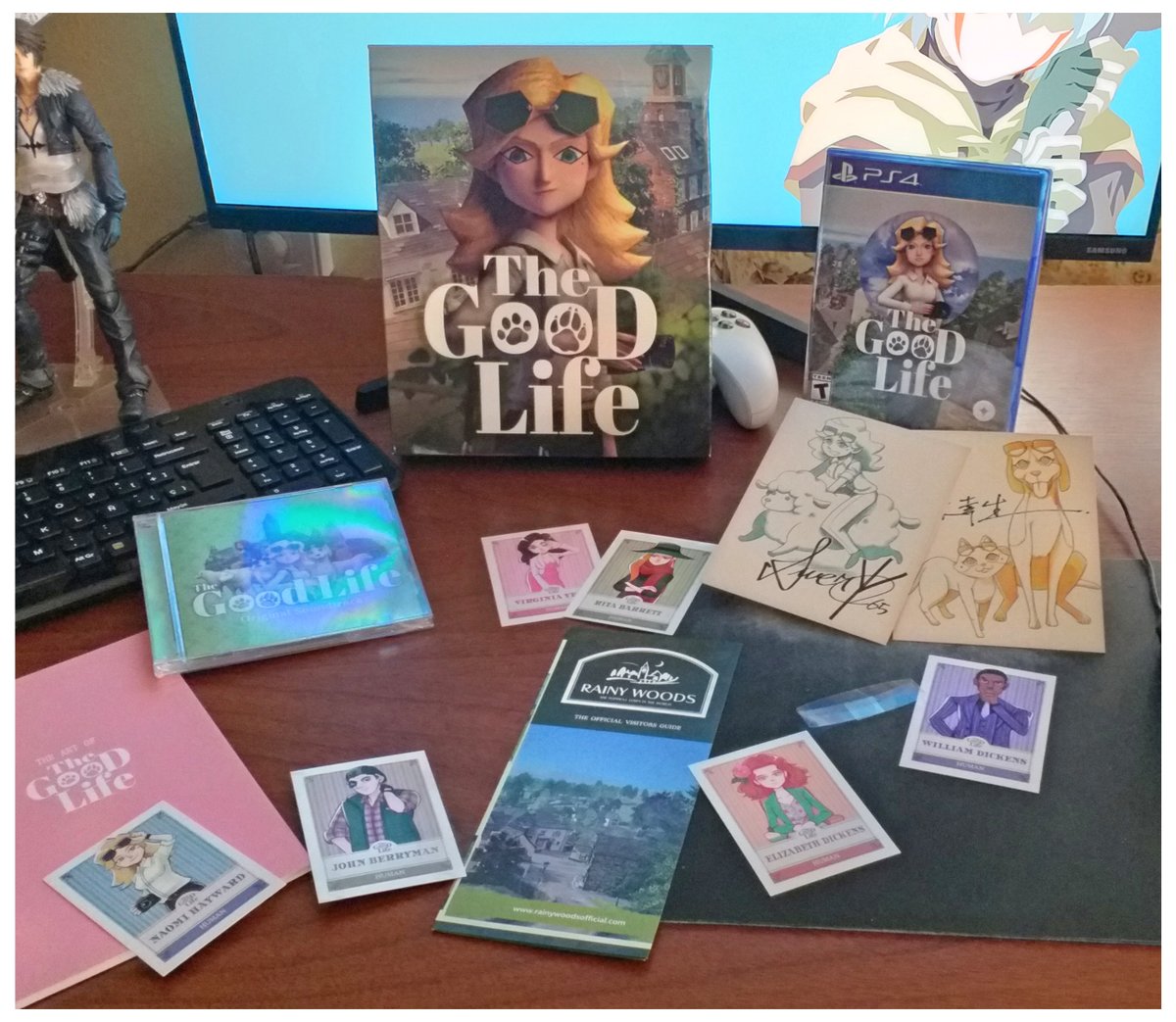 marblegallery7's tweet photo. It's been 84 years!! :') #TheGoodLife #Swery65 #Swery #Swerism #PS4 #Kickstarter #GameCollecting https://t.co/R5cT1r8JAO