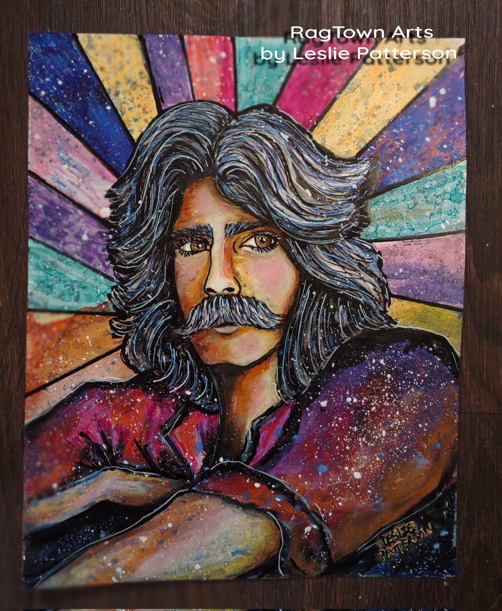 Can you tell who this is? this portrait is done with alcohol ink markers, acrylic paint pens on high quality poster board. 
My colorful young Sam Elliott portrait makes me smile. #lovewhatyoudo #art #ragtownarts #artforsellbyartist #portrait #samelliott #buymyshit #artist
