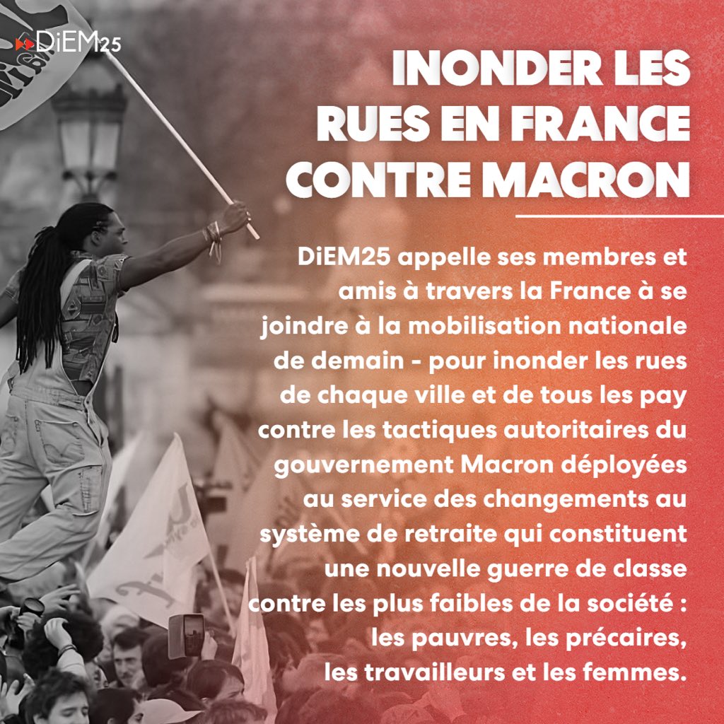 DiEM25 en France tweet media