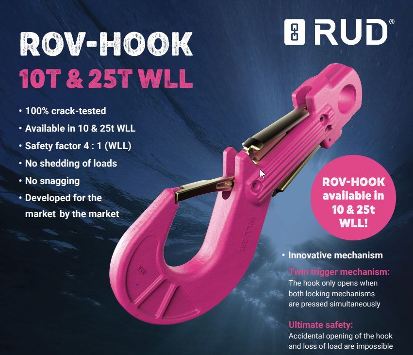 RUD ROV Hook & why it offers Ultimate Safety in Subsea Lifting

Learn more: ow.ly/m2Hl50Np7UG

#subseaengineering #subsea #subsealifting #offshore #offshoreoilandgas #rov #rovhook #engineering #liftingsolutions #lifting