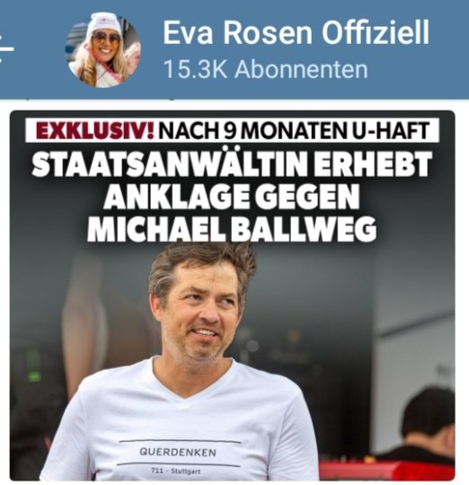 Naja, vielleicht erklärt mal jemand der Rosen alias Guru der radikalen und Putin freundlichen Querdenker - Sekte, dass bei der Antragstellung der Anklage durch die Staatsanwaltschaft, logischerweise dann die Ermittlungen beendet sind😂🤦‍♂️‼️
