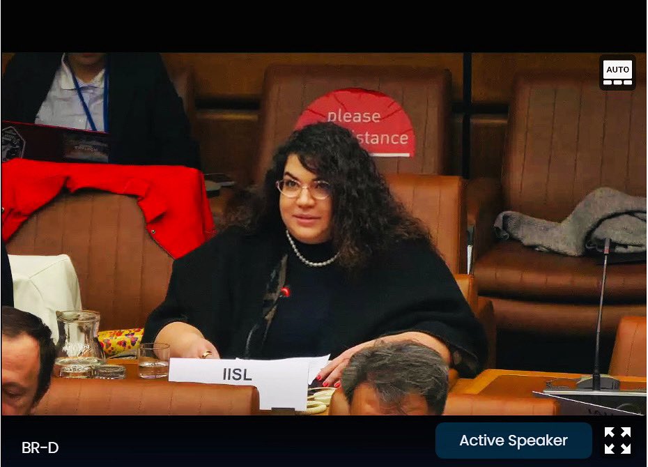 I was honored to deliver the statement to the the Legal Subcommittee of UN COPUOS under Agenda Item 13, General exchange of views on the legal aspects of space traffic management, on behalf of <a href="/iisl_space/">IISL</a>