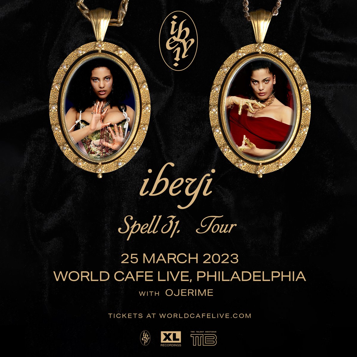 *Tonight* France-based sister act <a href="/IbeyiOfficial/">Ibeyi</a> will put a spell on you with their enchanging songs~ the legend <a href="/Ojerimee/">ojerime</a> opens the show! Tickets: bit.ly/3BjCRkX