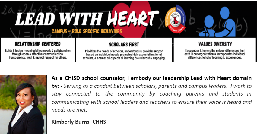 CHISD Counselors Lead with Heart! <a href="/cedarhillisd/">Cedar Hill ISD</a> #LeadingCHISD <a href="/Cedar_Hill_HS/">Cedar Hill High School</a>