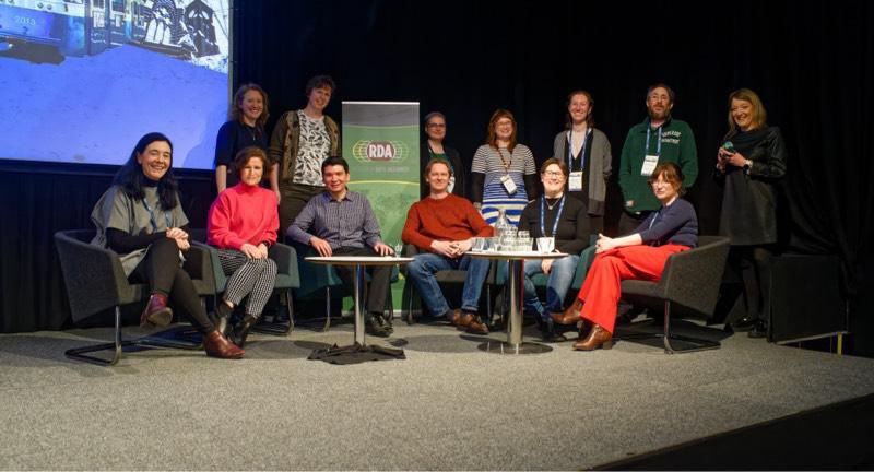 Anseo! Some of the Irish contingent at the #RDAplenary #OpenResearchIE