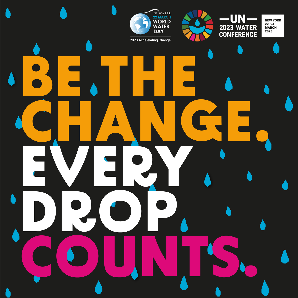 Did you know that poor water, sanitation, and hygiene cause 1.4 million deaths annually and shorten 74 million lives? Change the way you use, consume, and manage water in your daily life and make a commitment: unwater.org/bethechange/ #WorldWaterDay #WaterActionAgenda #BeTheChange