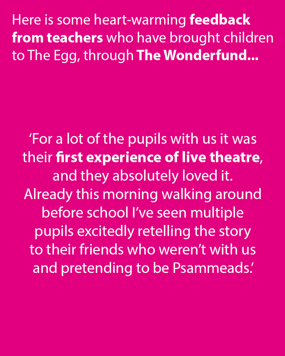 the egg theatre tweet media