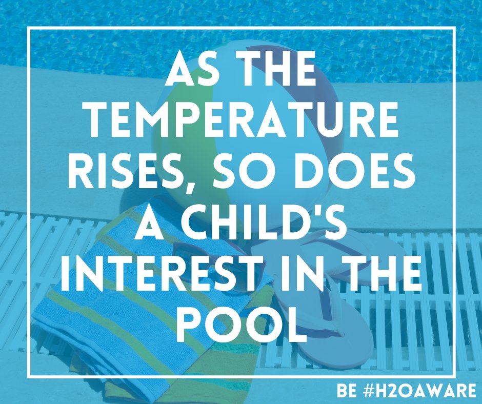 💦Children are naturally drawn to water, especially when the weather is nice. Make sure you have multiple barriers in place to keep them safe!
#BeH2OAware