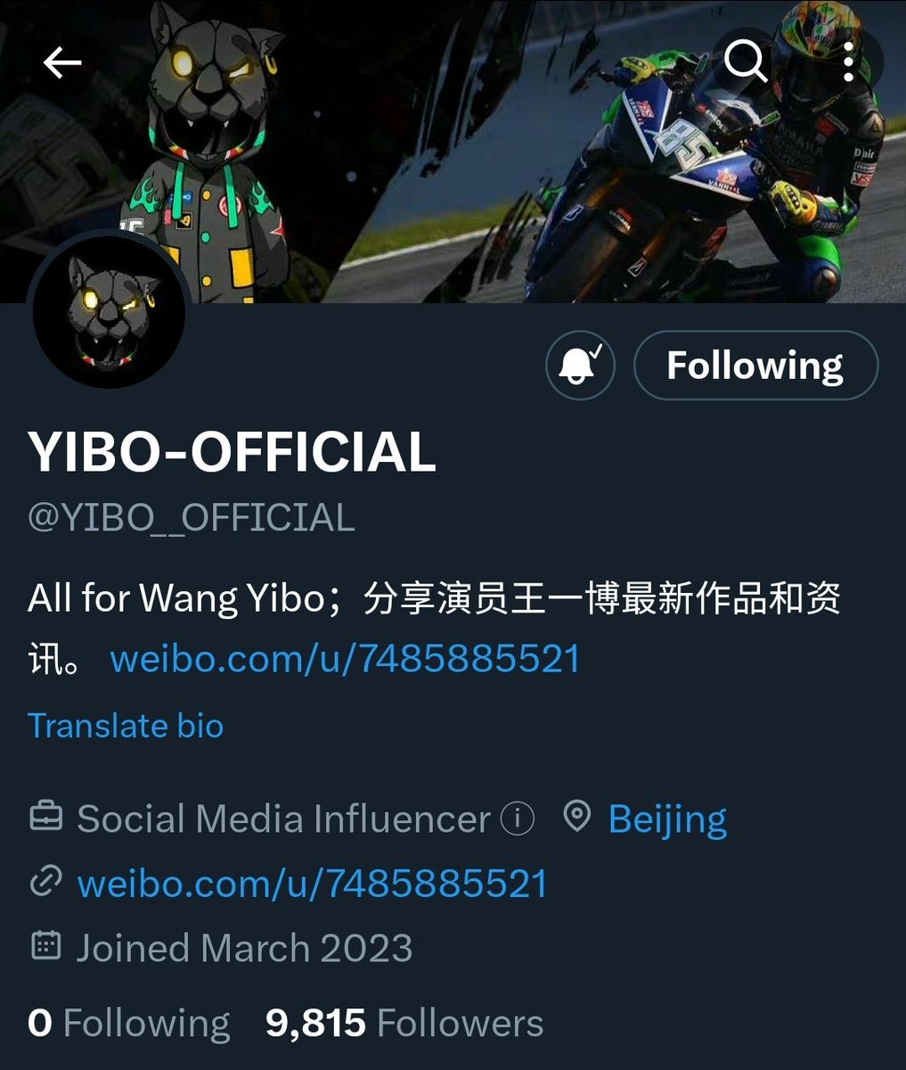 yiboyzhan's tweet photo. Ahora si podremos etiquetarlo en cualquier publicación que le hagamos😭😭😭😭 https://t.co/49JZ0Hod3z