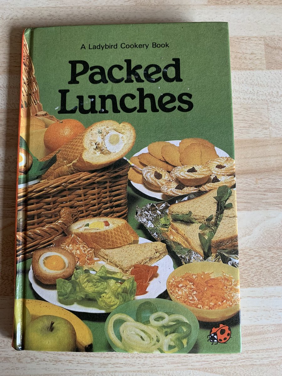 evisceratedpand's tweet photo. I still have some Tupperware pictured in the Ladybird book of Packed Lunches! #ladybirdbooks #tupperware #70skitchen https://t.co/cVOv8YJarx