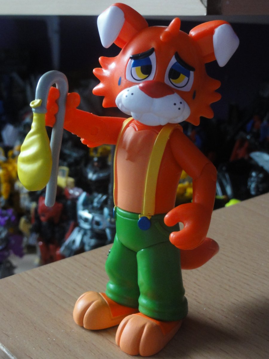 Robodino80's tweet photo. I got Circus Foxy today and omfg I love this sad miserable man
#FNAF #FiveNightsatFreddys #Foxy #BalloonCircus #CircusFoxy https://t.co/5jbyarnYwD