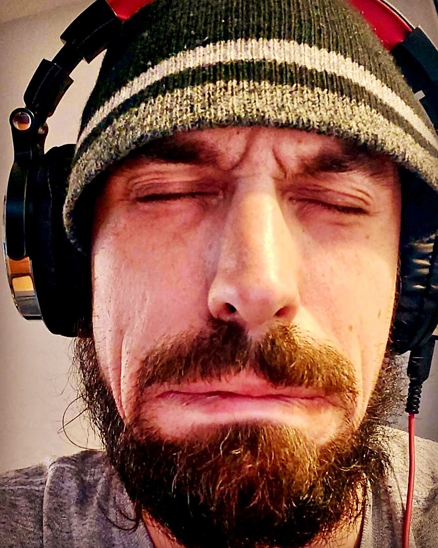 culttalknet's tweet image. We think Eric may be getting worn out. We'll just feed him more @BANGenergy and put him back at it.

#editing #podcast #BehindTheScenes