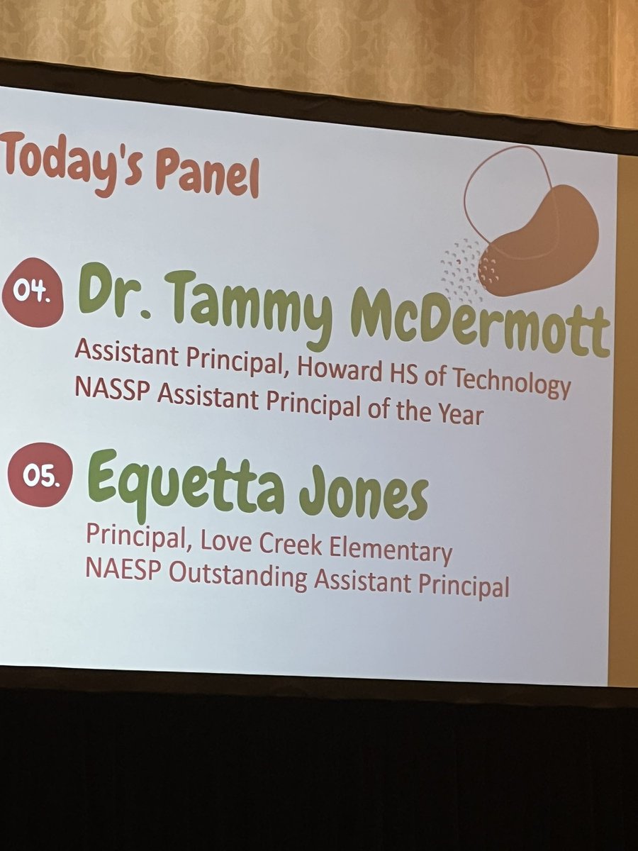 Our very own @DrMcDermott_AP from @Howard_Wildcats @NCCVoTech.  Great job!  So proud! #womenleadDE @Supt_Jones @KHill_HHST