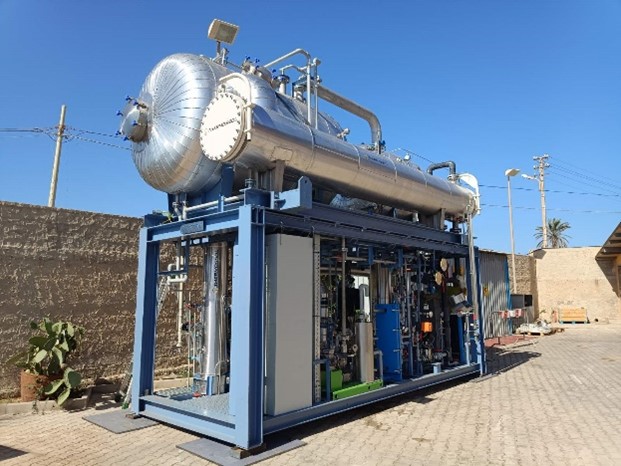💧Happy #worldwaterday!💧
Producing drinking water, salts, and chemicals from seawater in an eco-friendly way, while sourcing over half its energy from waste heat? 
This demo in #Lampedusa is doing it: bit.ly/3FItCN5

 #SustainableDesalination #WaterMining