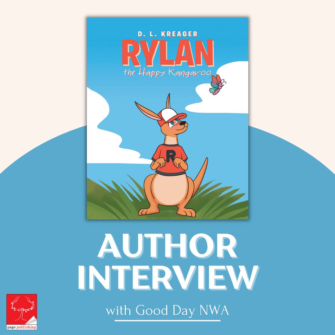 pagepublishing's tweet photo. One of our amazing authors, D.L. Kreager, recently interviewed with Fox 49 News out of Fayetteville AR. Click the link below to learn more about her book, “Rylan the Happy Kangaroo”, inspired by her grandson with cystic fibrosis.
https://t.co/t64w5GYL8W https://t.co/n44NZAUnnp