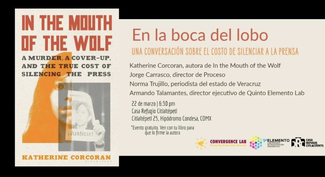 Hoy a las 6:30 pm se presenta en <a href="/casarefugio/">Casa Refugio Citlaltépetl</a> el libro sobre el asesinato de Regina Martínez, una obra de <a href="/kathycorcoran/">Kathy Corcoran</a>. Estarán <a href="/NormaTruBa09/">Norma Trujillo</a>, <a href="/TalamantesATA/">Armando Talamantes</a> y el director de #Proceso, <a href="/jorgecarrascoa/">Jorge Carrasco Araizaga</a>. Me estremece esta foto, la tomó Rubén Espinosa, quien también fue asesinado.