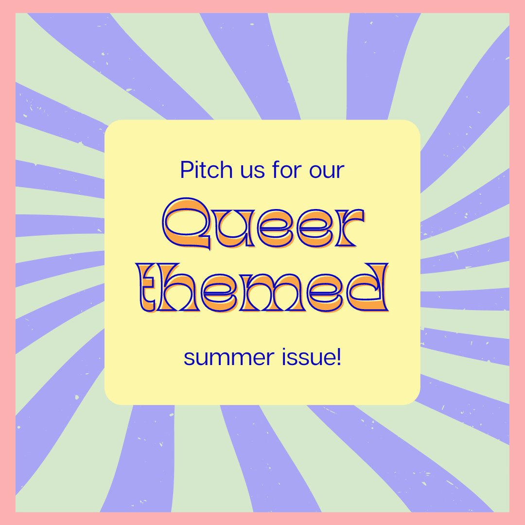 The Dance Current (@thedancecurrent) on Twitter photo We are accepting pitches for our #Queer themed Summer issue. Are you an #artist, #writer or #dancer living in Canada? We're looking for #features, #profiles, #personalessays and more. Email your #pitch to anne@thedancecurrent.com >> thedancecurrent.com/submissions/ We are accepting pitches for our #Queer themed Summer issue. Are you an #artist, #writer or #dancer living in Canada? We're looking for #features, #profiles, #personalessays and more. Email your #pitch to anne@thedancecurrent.com >> thedancecurrent.com/submissions/