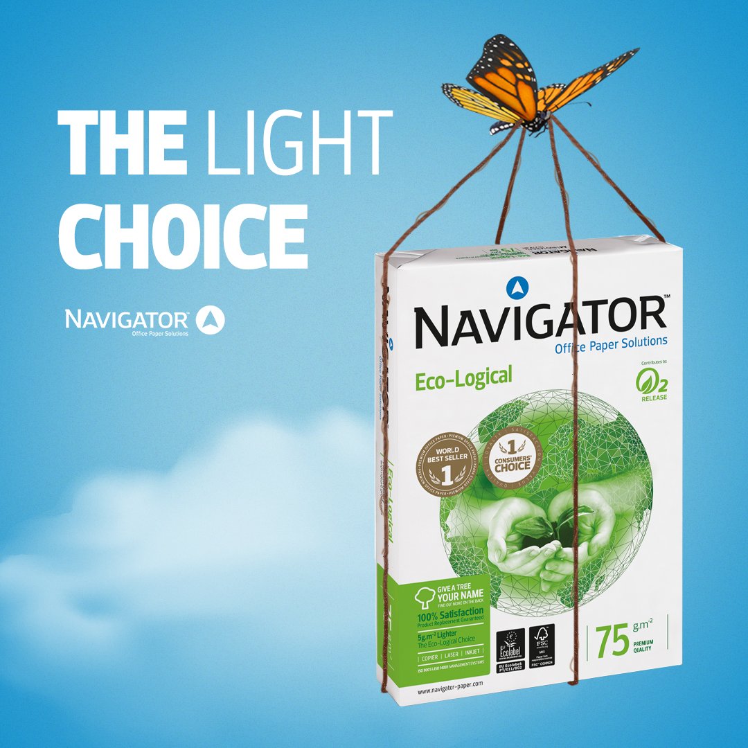 navigatorpaper's tweet image. Good quality paper can be lighter, yet, thicker.

Make the light choice with Navigator Paper.

#NavigatorPaper #officepaper #premiumpaper #papersolutions #paper #illustration #enterprise #paperart #draw #creative #sketchbook #artwork #design