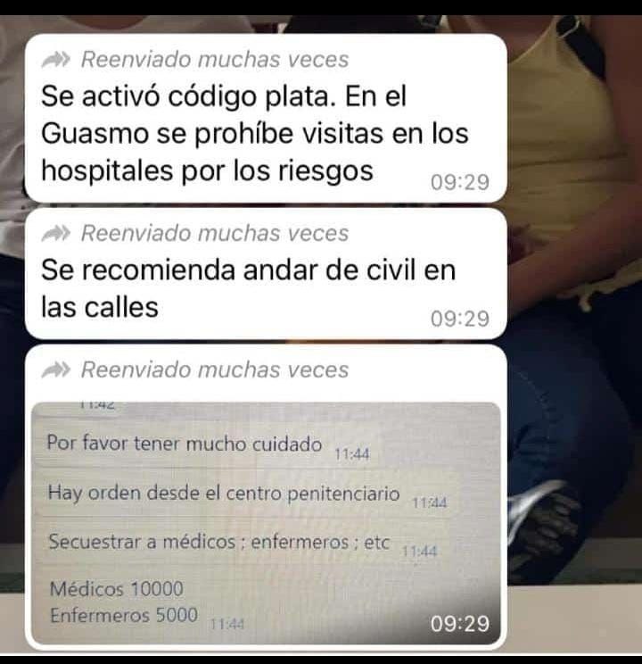 Urgente_Ecuador's tweet photo. Noticia no confirmada. #CodigoPlata
#Medicos
#Secuestro
#Guayaquil https://t.co/Xh4TNRx51K