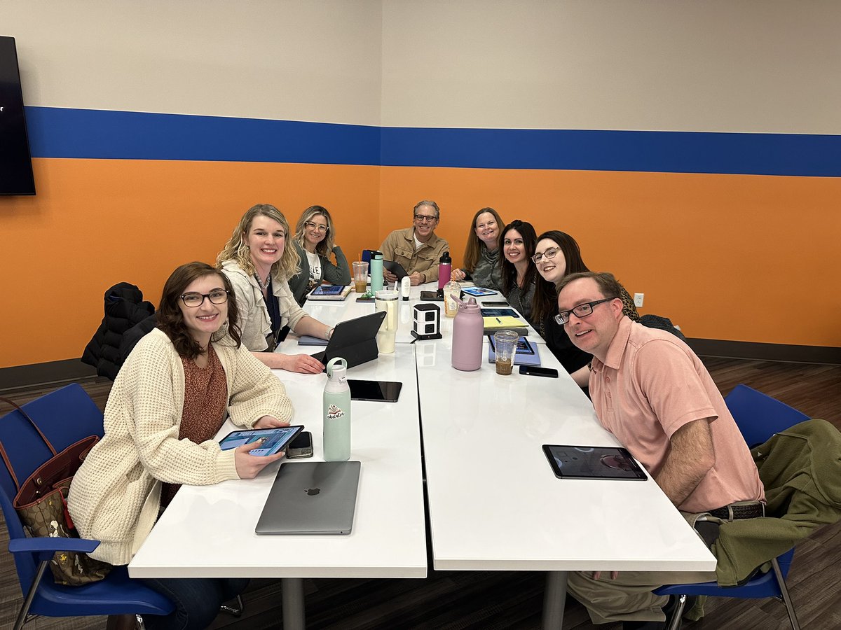 Our high school special ed &amp; tech team are having a great afternoon learning about iPad accessibility tools to better support our students! <a href="/EFWarriors/">Elizabeth Forward HS</a> <a href="/M_Routh68/">Michael Routh</a> @MrHartnett212