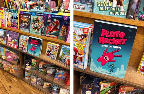 PaulGilligan10's tweet image. Spotted on the streets of New York by my hero, fellow #kidlit creator @tlmcbeth. Fly and be free, my magenta-colored rocket! Thanks for sharing, T.L!

#plutorocket #newyorkbooks #graphicnovel