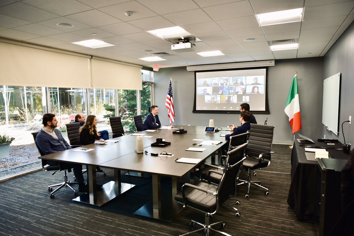 ItalyinBoston's tweet image. Interesting visit to QuEra Computing Inc., a leading provider of quantum computers based on neutral atoms. The Scientific Office of @ItalyinUS
 presented the recently renewed framework for scientific cooperation between Italy and USA.

#QuEra #CINECA #CRS4 #UniversityofPadova