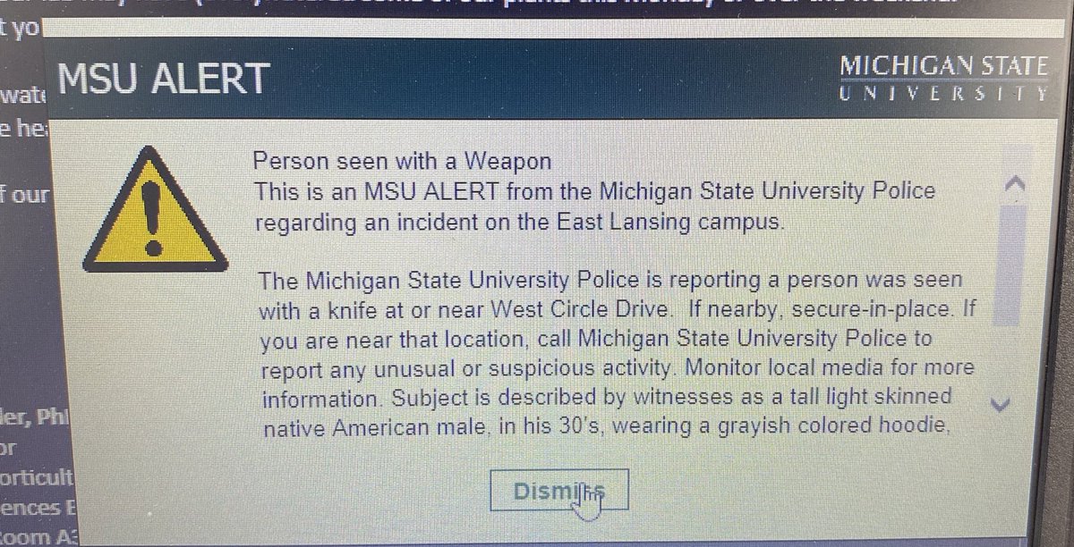 Am I supposed to concentrate when I get this notification during class?
I just wanna feel okay on this campus again.
