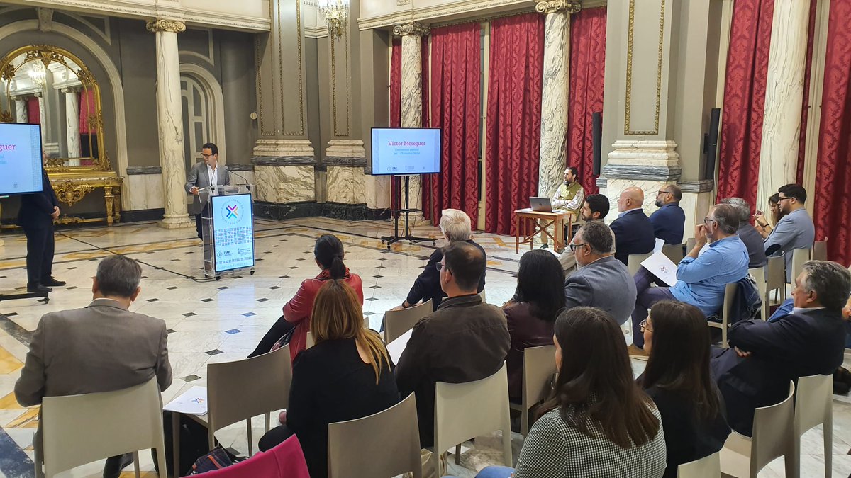 VictorMeseguer_'s tweet photo. 🤝Un placer participar en la constitución de la Red Valenciana de Municipios por la #EconomíaSocial #XMES junto con @joanribo @GVAeconomia @fvmpendirecto, @concoval @FEVECTA y @CIRIEC_Esp
La cooperación es clave para una economía sostenible y de proximidad #PERTE_EconomíaSocial https://t.co/o3IheVwUfQ