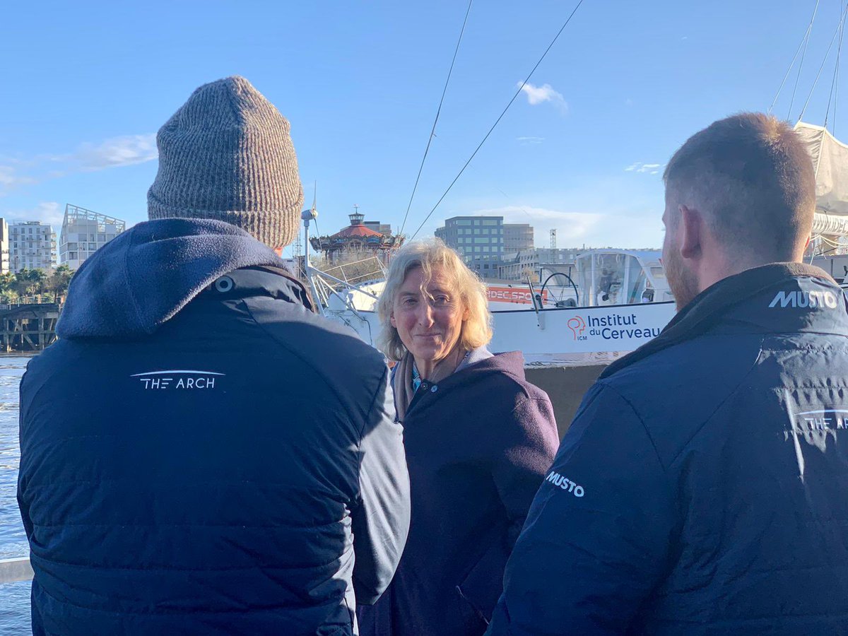 Retour sur le lancement vendredi dernier à Nantes de <a href="/TheArch100/">The Arch</a> dont je soutiens l’ambition. Très heureuse d’avoir embarqué avec @FrancisJoyon pour la 1ere étape du tour 🇪🇺 de présentation des 100 solutions innovantes d’accélération du #GreenDeal. Bravo aux porteurs de projet!