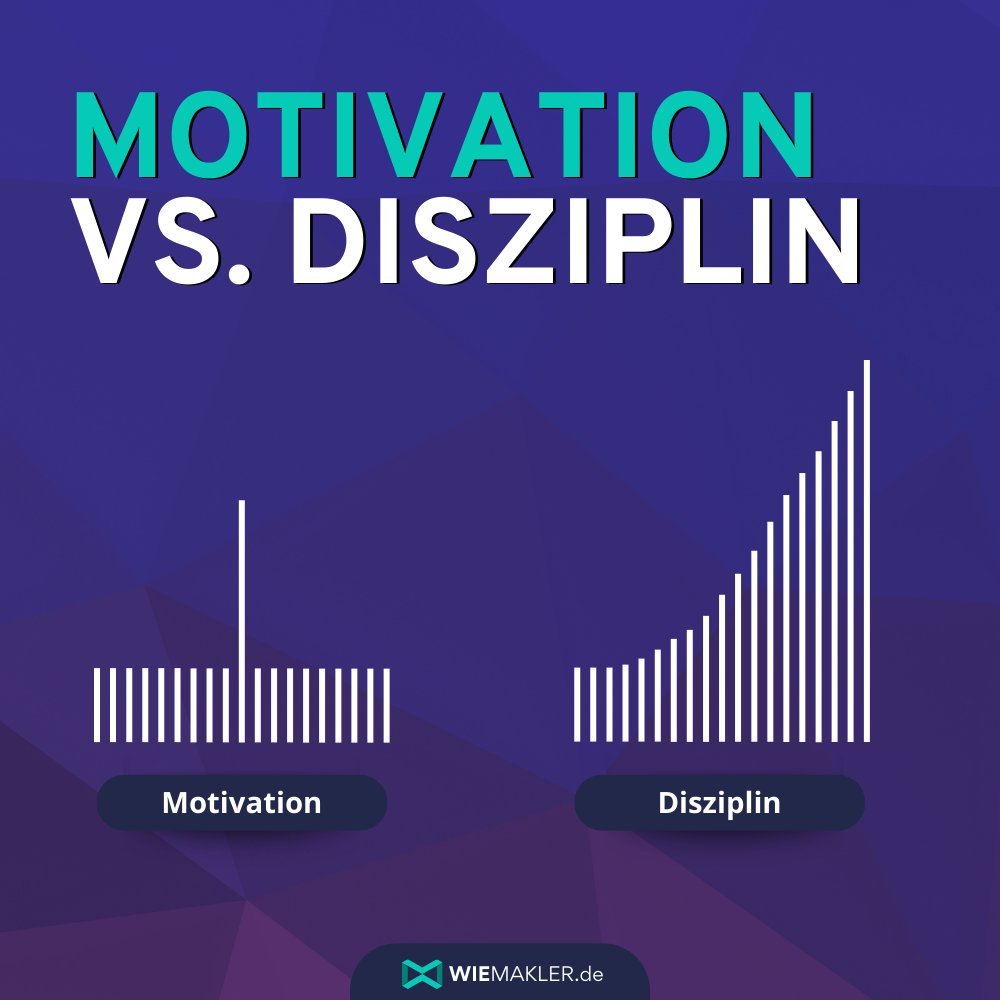 wiemakler's tweet photo. #Motivation vs. #Disziplin
https://t.co/qR3y6q7E2b 

#Mehrwert #Finanzdienstleistung #Struktur #Strukturvertrieb #Aufbau #Vermögensberatung #Vermögensberater #Versicherung https://t.co/sENj7RYLYN