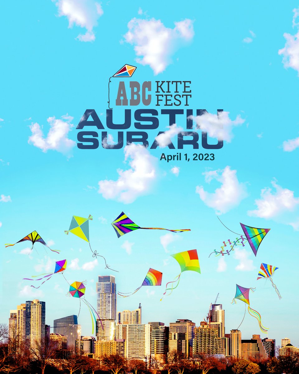 ABC Kite Fest Returns as City-Wide Celebration of Austin's Parks and Creativity in Children on April 1, 2023!