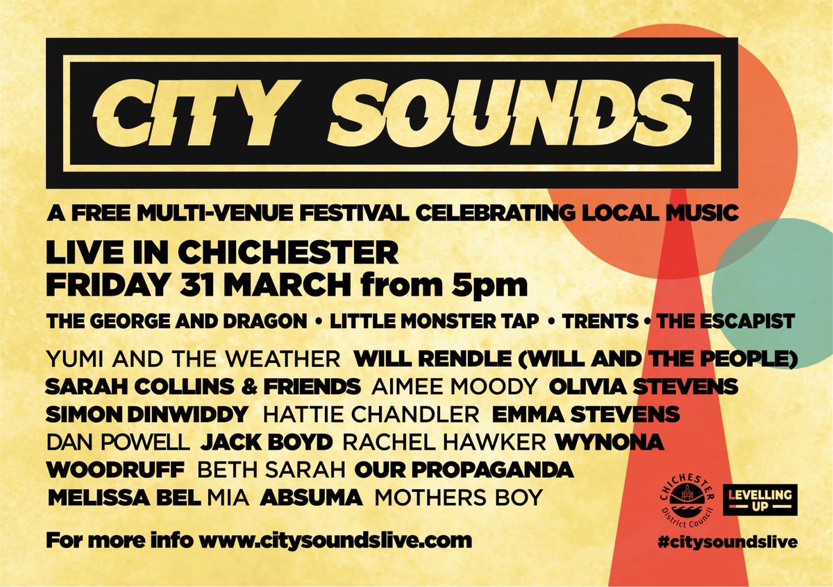 I keep wondering when my last gig before baby will be and this could quite possibly be it! @citysoundslive Full listings: citysoundslive.com